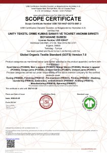 SCOPE CERTIFICATE USB-TEX-8427-GOTS-2601_118573